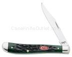 Case Knife Pocket Worn Bermuda Green With Red Shield's