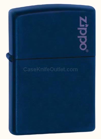 239ZL Zippo Logo Navy Matte