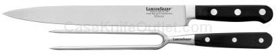 39869 Ebony Forged 2 Piece Carving Set
