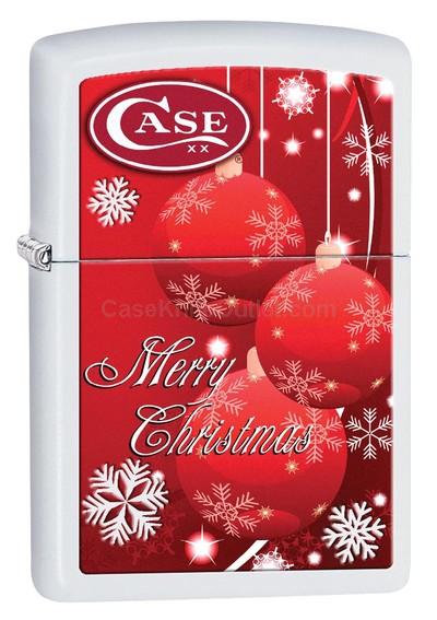 50187XX Case® Christmas Red Ornaments