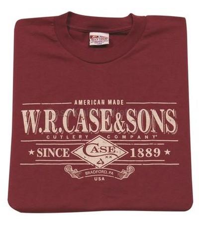 52491X Case® Maroon XXX-Large T-Shirt