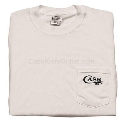52495X Case® White X-Large Pocket T-Shirt